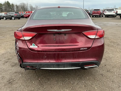 Used 2015 CHRYSLER 200 Cars Michigan US | Miedema Asset Management Group #1315964