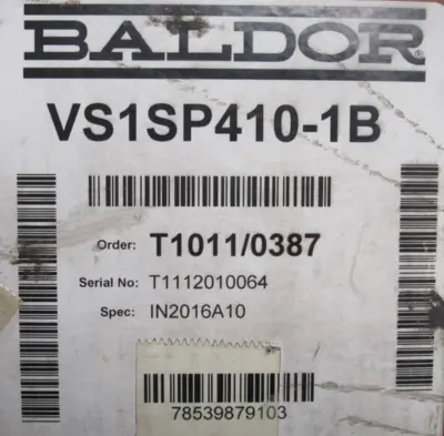 NEW BALDOR VS1SP410-1B AC INVERTER DRIVE VS1SP4101B