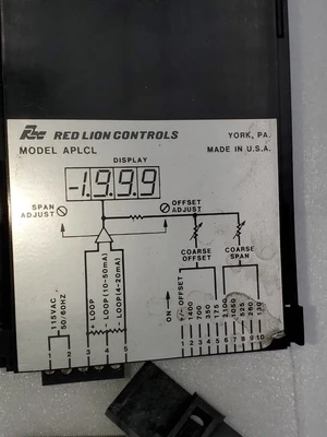 USED RED LIONS CONTROLS APLCL400