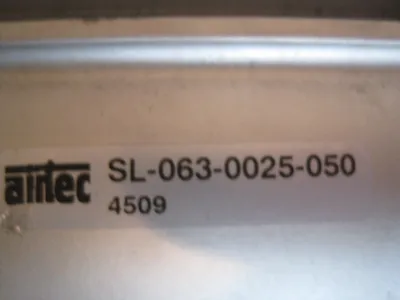 NEW AIRTEC SL-063-0025-050 PNEUMATIC CYLINDER SL0630025050