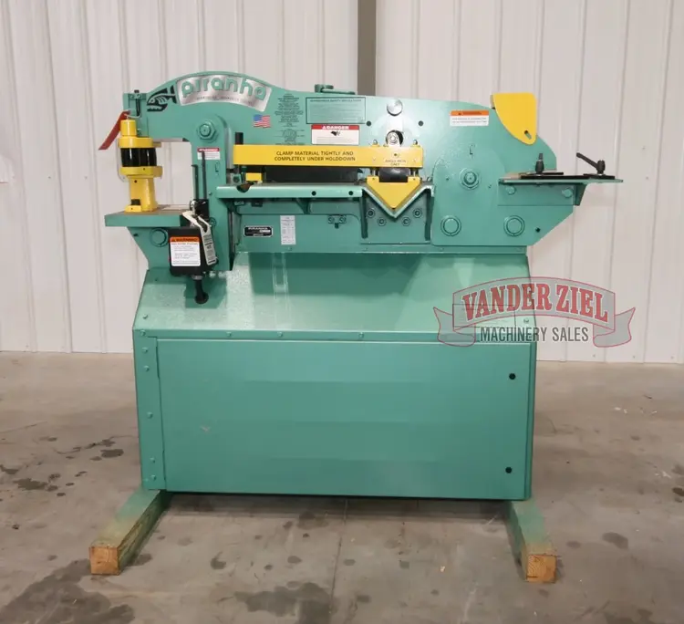 New | in-Stock PIRANHA P-65 Ironworkers Michigan US | Vander Ziel Machinery Sales #480060