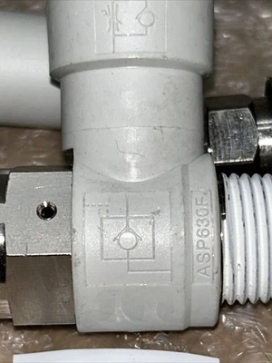 (3) SMC Flow Control with Check Valve ASP630F NNB Fast Shipping! + Warranty