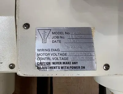 USED 1996 AMS FILLING SYSTEMS INC. A-100