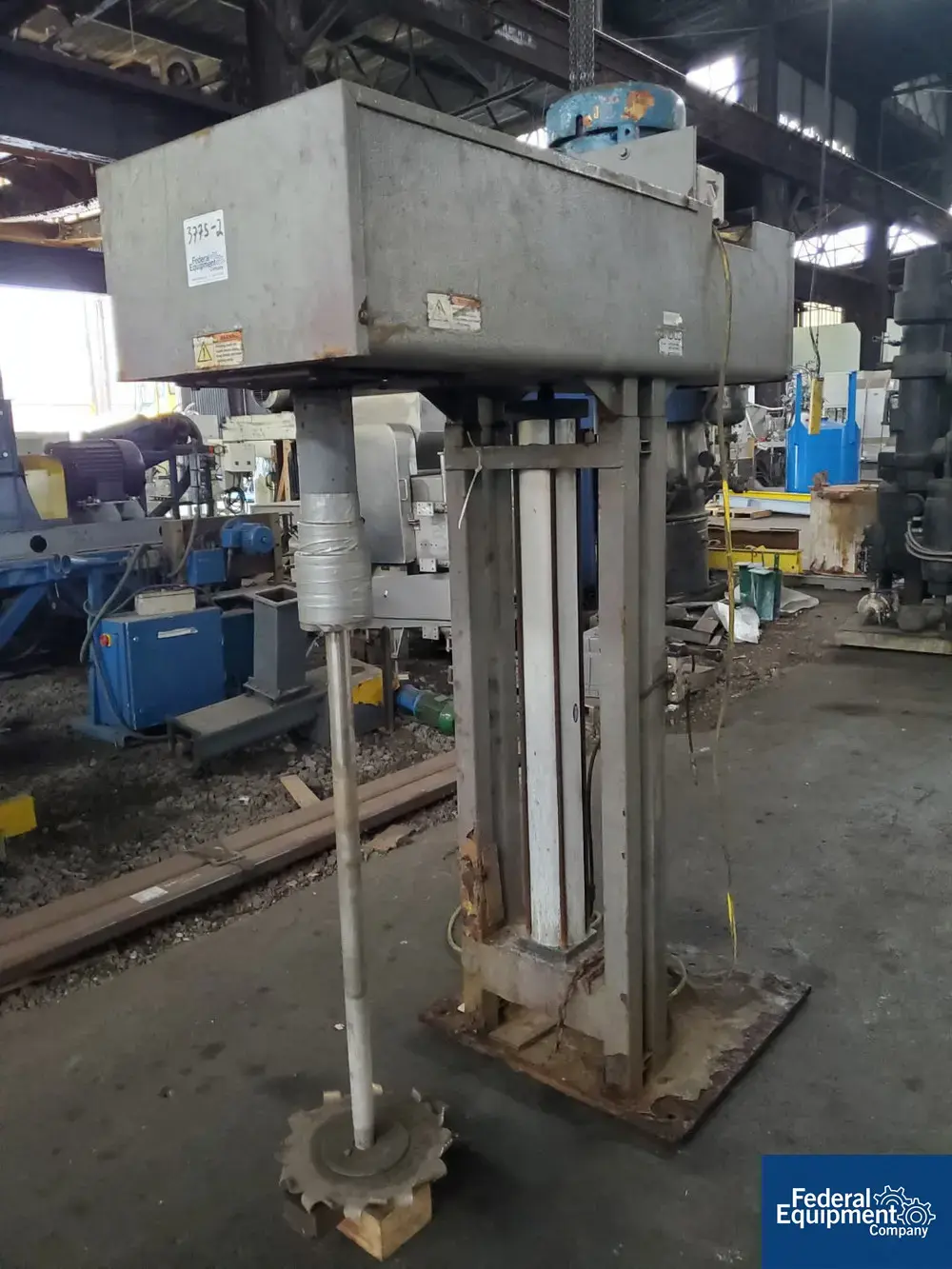 USED Indco 10 HP Indco Disperser, S/S, Model HS-10