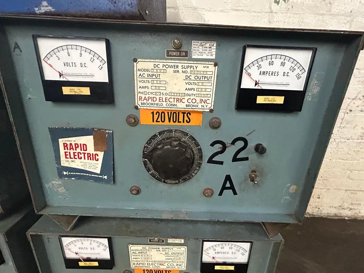 Used RAPID 1500 Rectifiers Rhode Island US | Gold Machinery #1520769
