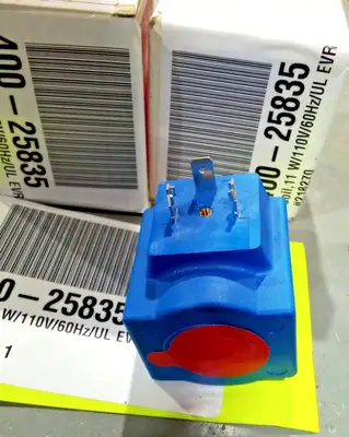 Used Danfoss Danfoss 018F7663 BY120CS Solenoid Coil 110-120V EVR Refrigeration Valve Coil Pump & Valve Parts US | Infinity wholesale & Supply LLC #1305662