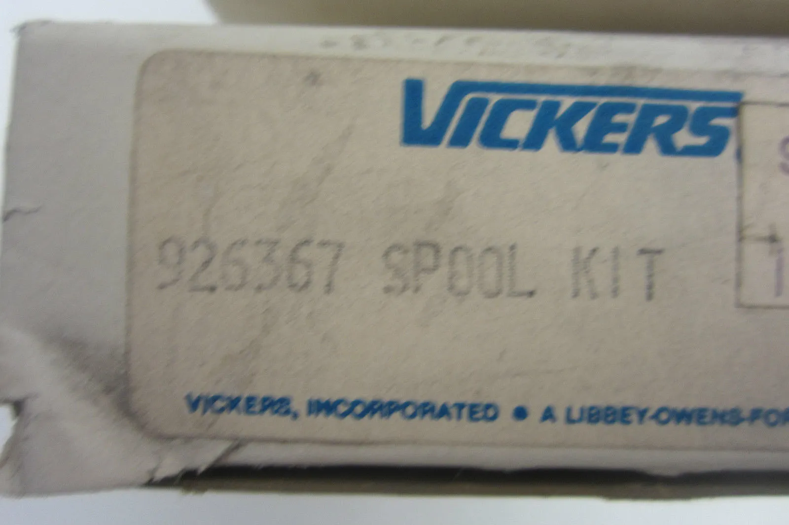 NEW VICKERS 926367 SPOOL KIT