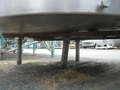Tank, 1,550 Gallon, S/st, 78" X 86", #S738679