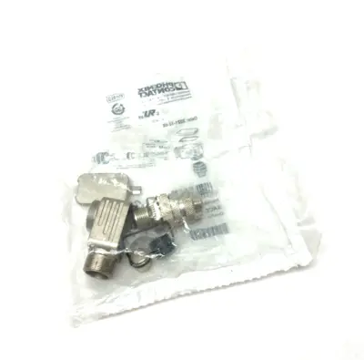 NEW PHOENIX CONTACT ANGLED PLUG CONNECTOR 12-POS M12