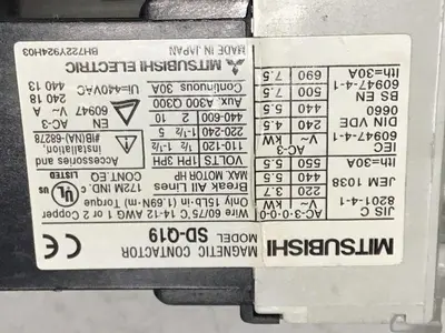 USED MITSUBISHI SD-Q19