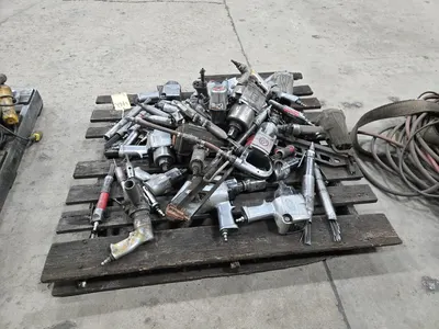 Pallet Mixed Pneumatic Tools; Needle Scales, Grinders, Impact Wrenches (LOCATION: Batavia, OH)