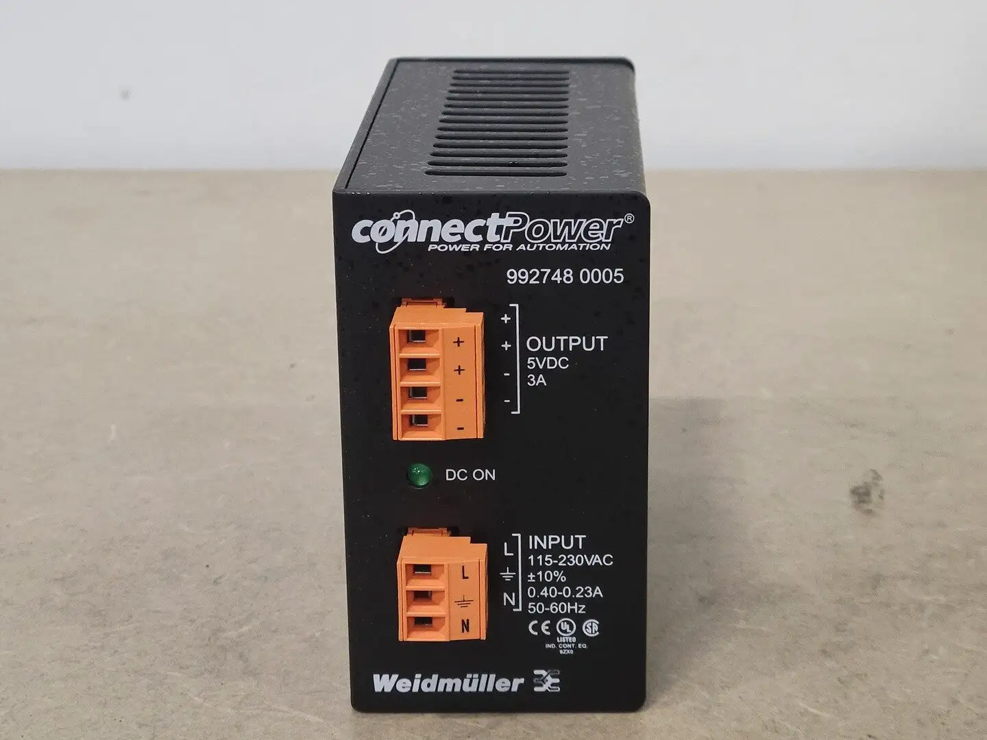 NEW WEIDMULLER 9927480005
