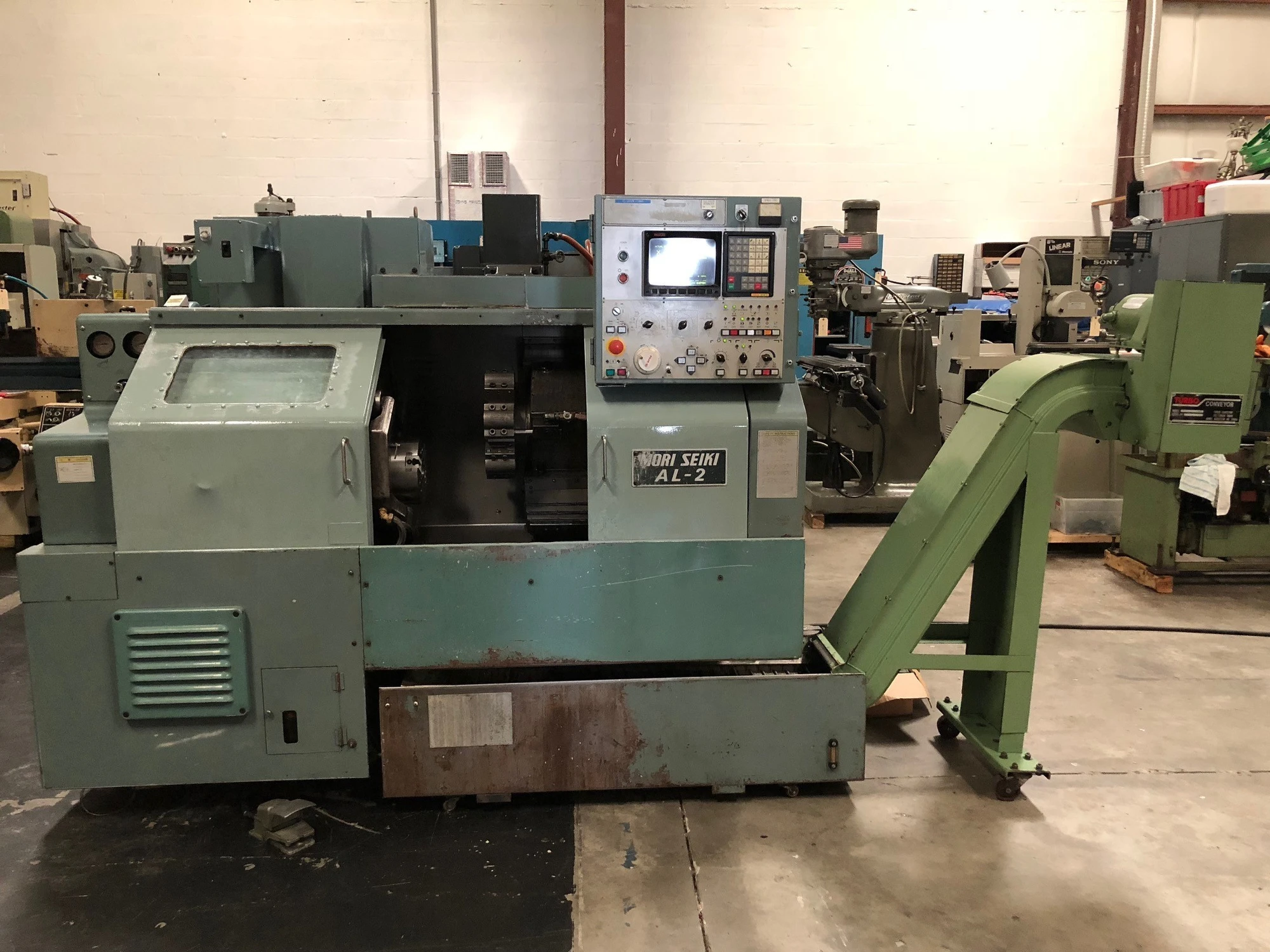Used MORI SEIKI AL-2 CNC Lathes 4666 | GMT