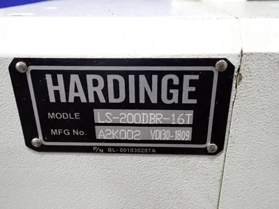 USED HARDINGE LS200DBR16T