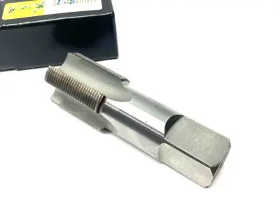 USED INTERSTATE STRAIGHT FLUTE TAP: M32X1.5 METRIC FINE, 4 FLUTE, BOTTOMING