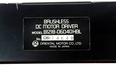 USED ORIENTAL MOTOR B1218-06040HBL