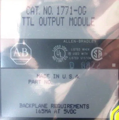 NEW ALLEN BRADLEY 1771-0G OUTPUT MODULE SERIES A 17710G