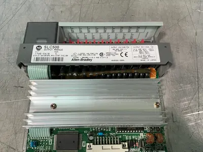 Used ALLENBRADLEY 1746OA16 PLC Input & Output Ohio US | HGR 24 #1507696