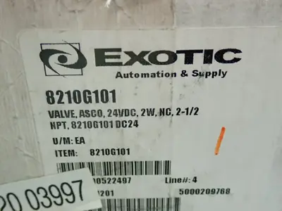 NEW EXOTIC AUTOMATION 8210G101