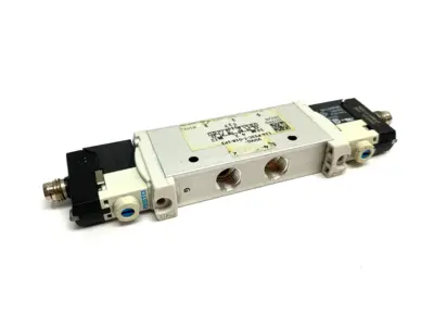 USED FESTO SOLENOID VALVE, PISTON GATE 5/3 CLOSED, 556501