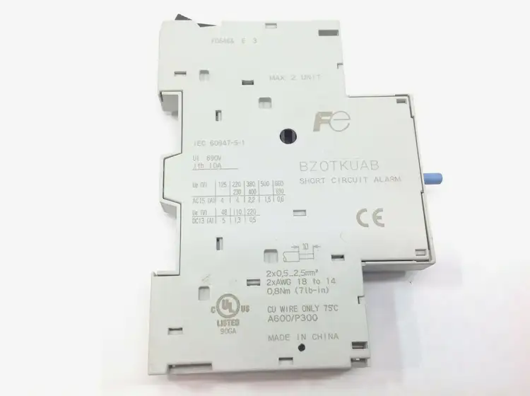 Used FUJI ELECTRIC SHORT CIRCUIT ALARM CONTACT BLOCK Contact Blocks | Maverick Industrial Sales #1120670