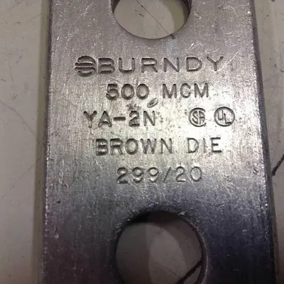 USED BURNDY 500 KCMIL CU