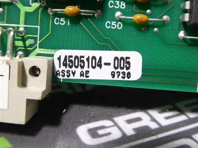 Honeywell 14505104-005 DeltaNet Control Board Rev. 0 Used
