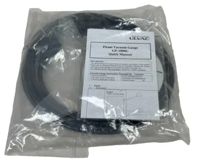 NEW ULVAC GP-1000G PIRANI VACUUM GAUGE 100-240VAC 50/60HZ 10W GP1000G