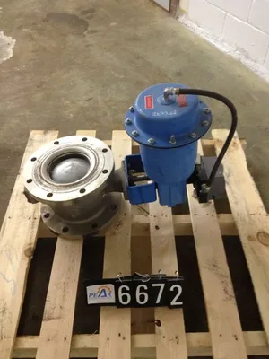Neles Jamesbury 8"-150 V-Ball Control Valve