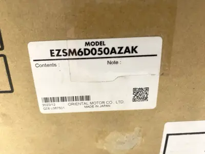 USED ORIENTAL MOTOR EZS SERIES ELECTRIC LINEAR ACTUATOR 500MM STROKE