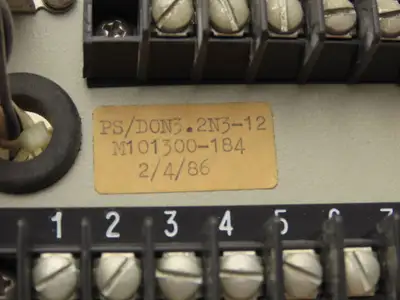 Glassman HV DON-3.2N3A Power Supply Output Control Module 0.6 MDL 3 Amp 4VDC