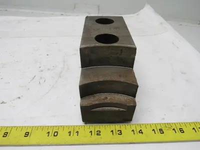 Huron T11248 Lathe Chuck Soft Jaws 6"L x 2-1/2"W X3-1/4"T Lot of 3