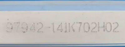 NEW LOT OF 2 BANNER 97942-141K702H02 RAILS 97942141K702H02