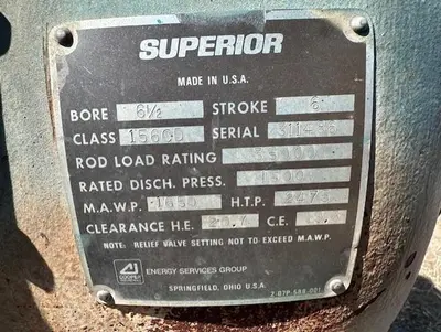 USED WHITE SUPERIOR MW-64