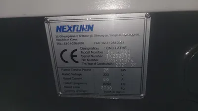 2021 NEXTURN SA20B Swiss Type Automatic Screw Machines | Elevation Machine (7)
