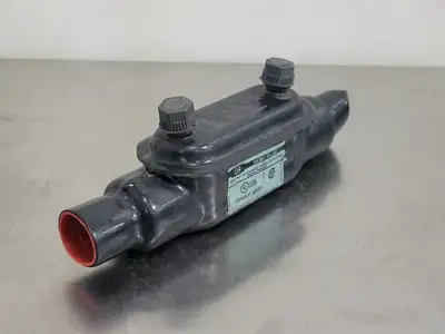 OCAL Blue PVC Coated Conduit Body TA04648 A