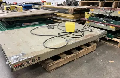LOT OF (35) MISC. 2,000 LB. 2' x 4' SCISSOR-LIFT TABLES