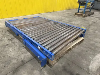 48" X 96" LEWCO ROLLER CONVEYOR: STOCK #23307