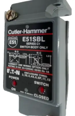 NEW CUTLER HAMMER E51SBL PROXIMITY SWITCH BODY ONLY SER. C1