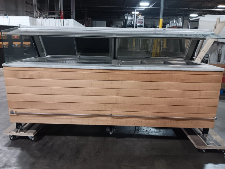 Used _UNKNOWN_ FSE-HP1(0.885)HF1(1.9)IRH2(0.95)LF2(0.02)LC1(125) Heated Cabinets & Displays Michigan US | Grocery Equipment Sales #1068784