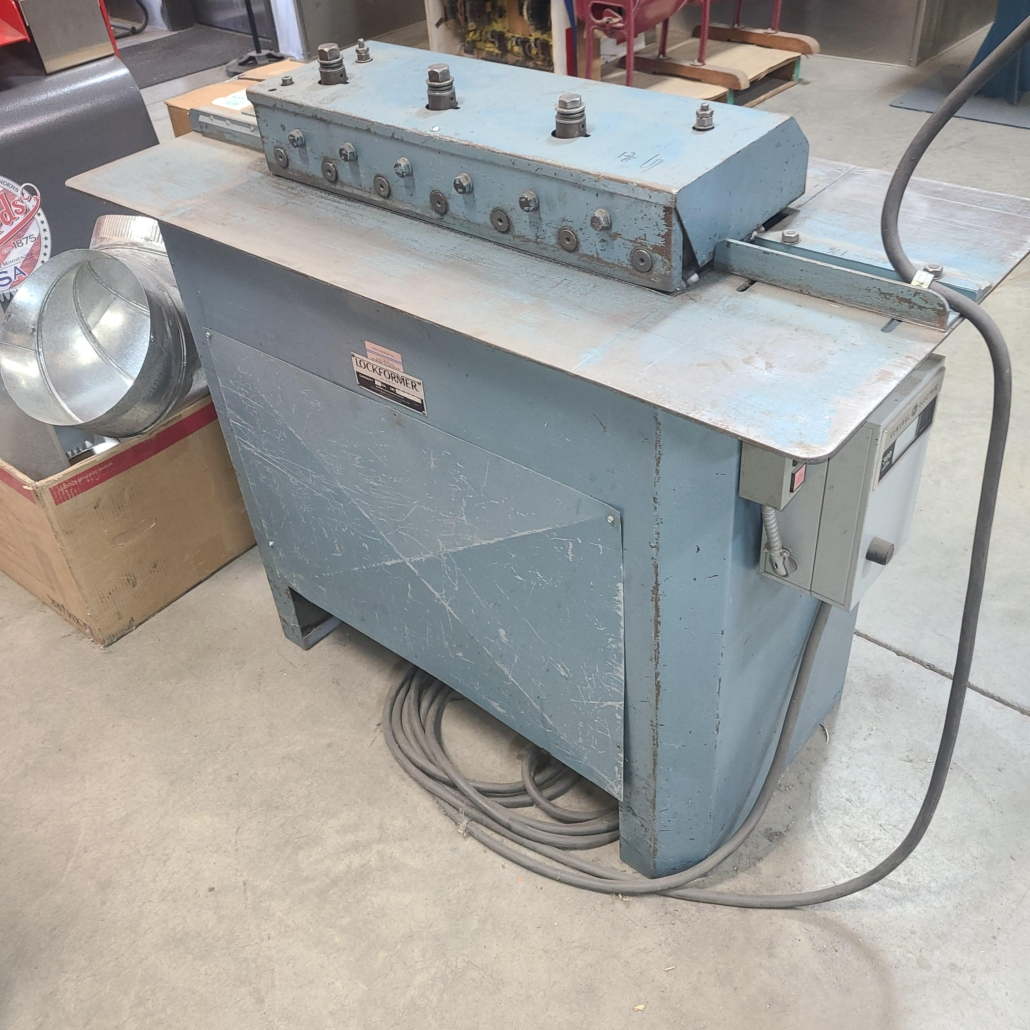 U14720C Used Lockformer 16 gauge pittsburgh w/ 3in1 rolls