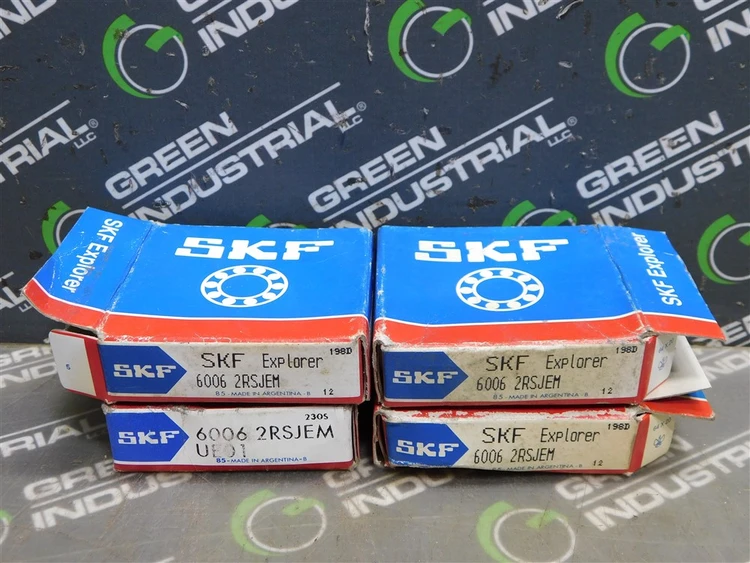 Used SKF 6006 2RSJEM Bearings Wisconsin US | Green Industrial #915118