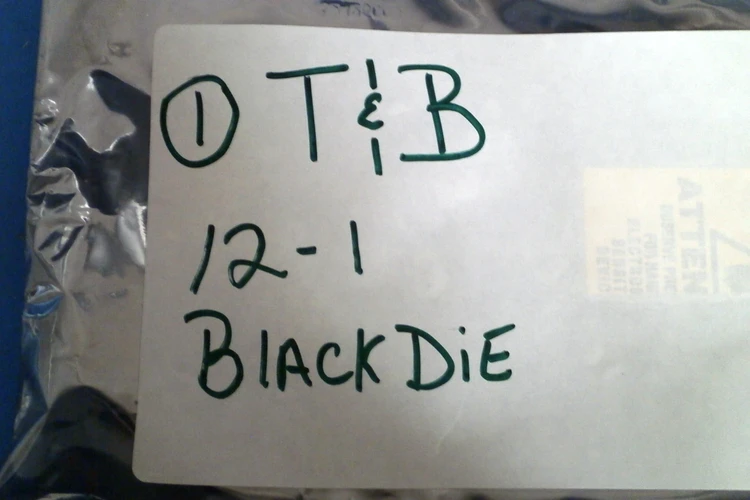 New | in-Stock T&B Black Die 12-1 Cable & Wire Arizona US | ASSET CONVERSION SPECIALISTS, INC. #306592