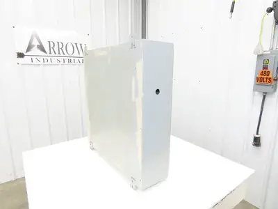 Hoffman A303010LP Electrical Enclosure 36x30x8" Wall Mount NEMA 12 Backpanel