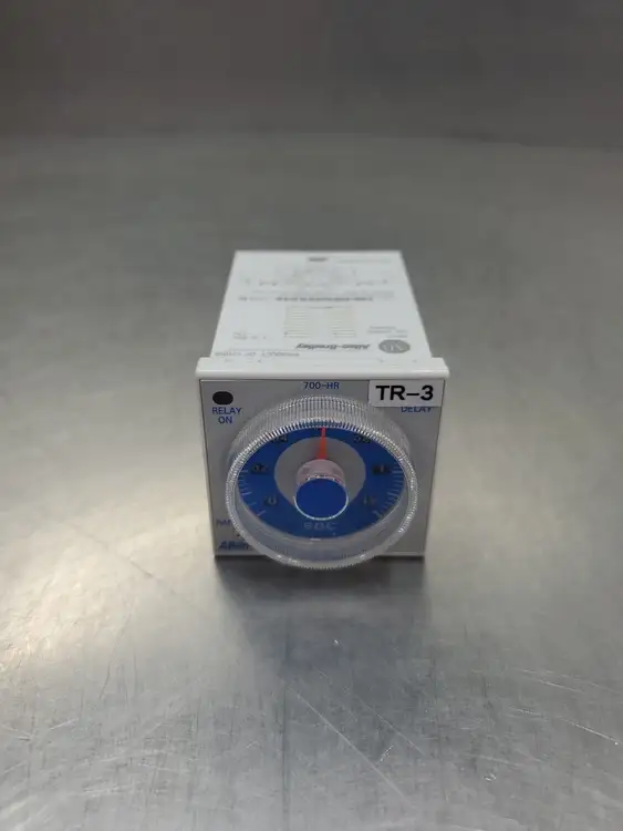 Used Allen-Bradley 700-HRQN2GA12 Ser. D True Off Delay Timing Relay Relays & Switches | Palmetto Automation #1149526