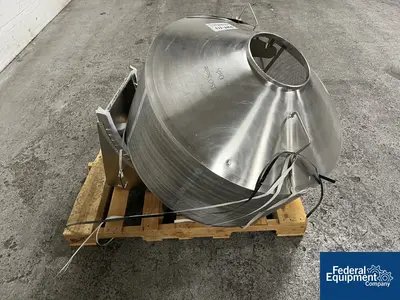 USED Thomas Processing 36" Thomas coating pan with plenum
