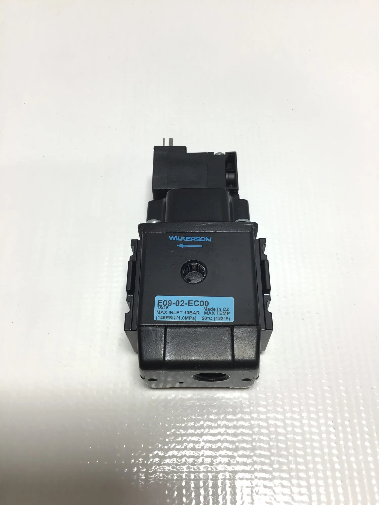 Wilkerson E09-02-EC00 Soft Start/Dump Valves Max Inlet 10Bar 145PSI (1.0MPa)