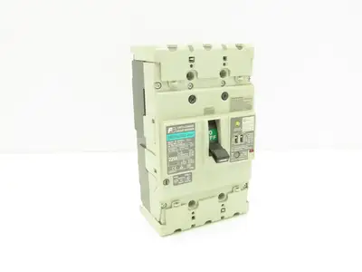 Fuji EW250JAGU-3P225 Earth Leakage Circuit Breaker 3-Pole 225A 100-440VAC