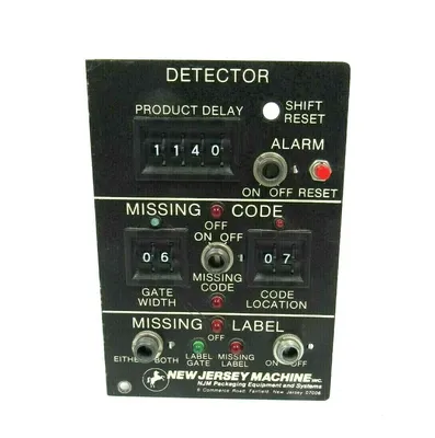 USED NEW JERSEY MACHINE SA320-644 DETECTOR MODULE SA320644