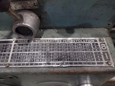 20" X 54" LODGE & SHIPLEY TOOLROOM ENGINE LATHE: YOBRO #24978